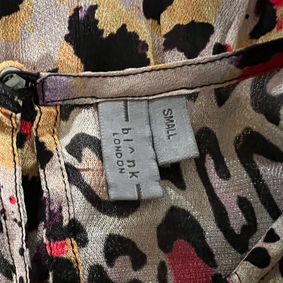 Bl^nk London Anthropologie Multicolor Embroidered Top Size Small - Picture 6 of 7